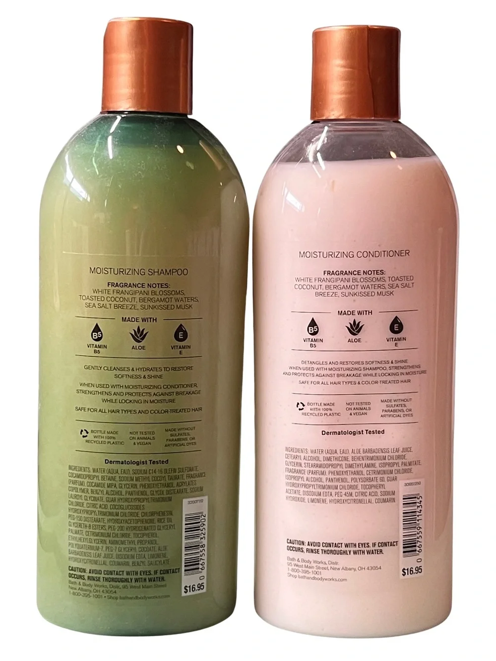 BBW At The Beach Shampoo & Conditioner-NEW